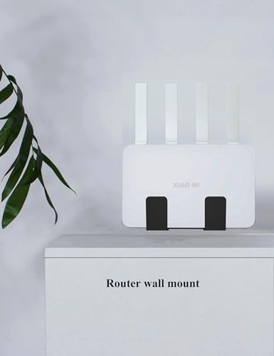 Multifunctional Laptop Wall Mount Cable Box Mount, (Black) | Fit for Router/ Modem Keyboard Holder Fits Display and tablet organizer on the wall