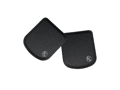 Ultra-Thin Portable Laptop Wrist Rest Pads (Onyx Black) - color: Onyx Black