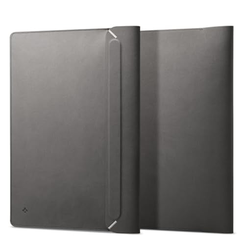 Spigen Valentinus Protective Laptop Sleeve, 16-Inch MacBook | For MacBook Pro/Air M1-M5 Chips (2021-2026) - City Gray - color: City Gray, size: 16-inch