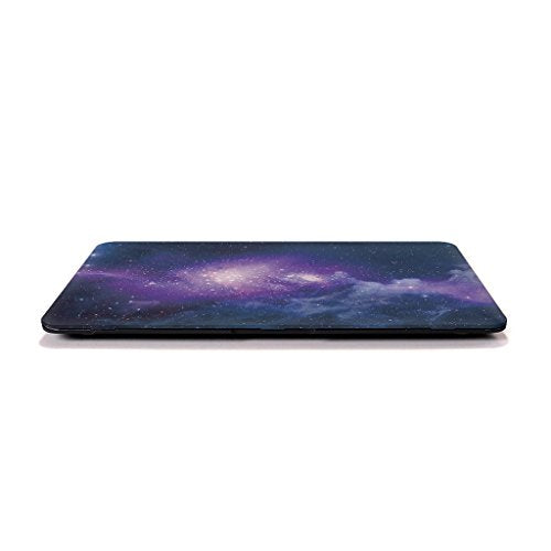UESWILL Air 11-inch Galaxy Pattern Hard Shell Case Cover Compatible with MacBook Air 11 inch (Model:A1370/ A1465) + Microfibre Cleaning Cloth,Nebula/Purple - color: Pattern-nebula/Purple, size: MacBook Air 11"