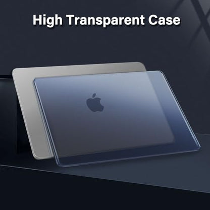 MOSISO Compatible with MacBook Pro 16 inch Case M5 M4 M3 M2 M1 2026-2021 | Seamlessly Closes Anti-Crack&Anti-Fingerprints Hard Shell for A3429 A3428 A3403 A3186 A2991 A2780 A2485, Midnight Blue - color: Midnight Blue