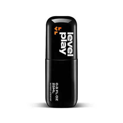 Levelplay Screen Cleaner Kit – Fingerprint-Resistant Touchscreen, Monitor & Lens Cleaner, Alcohol- and Ammonia-Free, Washable Microfiber Wipe (Small), 25 mL (0.85 fl oz) Spray Bottle - size: 25ml Travel Kit