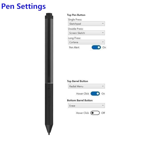 Stylus Pen for HP Elite x2 1013 G3, EliteBook x360 1020 G2, EliteBook X360 1030 G2 G3, Pro x2 612 G2ADDP0221002 ADDP0221006 Stylus Pen Compatible L08263-003 - color: Silver, style: L08263-003