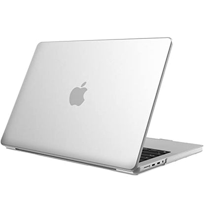 Fintie Hard Shell Case for MacBook Pro 14 Inch, Frost Clear | A3434 A3112 A3185 A3401 A2992 A2918 A2779 A2442 A3426 A3427, 2021-2026, M5/M4/M3/M2/M1 - color: Frost Clear, size: Pro 14 Inch
