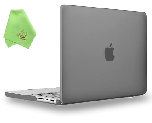UESWILL Compatible with MacBook Pro 14 inch Case 2026-2021 Release with M5 M4 M3 M2 M1 Pro Max chip & Touch ID, Laptop Matte Hard Shell Protective Cover, Gray - color: Gray, size: MacBook Pro 14" (M1 M2 M3 M4 M5)