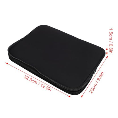 Basic Laptop Sleeve, Water Proof Neoprene Tablet Sleeve Carrying Bag Protective Cover Zippered Top Opening for Travel Business and Academic Use (13 Inch) - size: 13 Inch