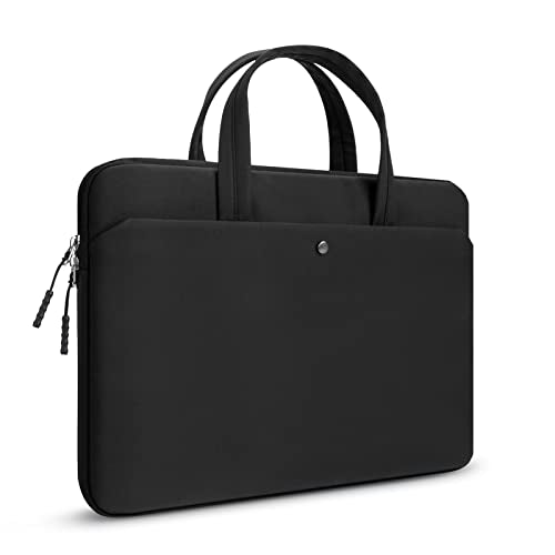 14 Inch laptop Sleeve Protective Case Bag Chromebook Notebook Cover Compatible with 14 inch MacBook Pro M5 M4 M3 M2 M1 Max 2025 2024 2023 2022 2021 A3426 A3434 A2918 A2992 A2779 A2442, Black - color: Black, size: 14 in