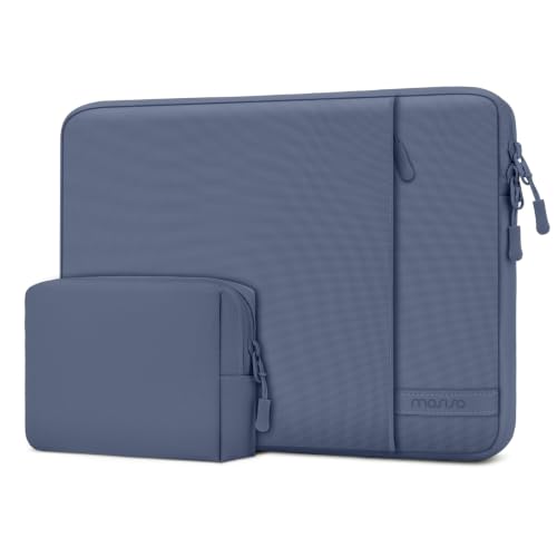 MOSISO Laptop Sleeve Compatible with MacBook Neo 13/Air 13.3 13.6/Pro 13 | 360 Degree Protective Portable Water Resistant Laptop Carrying Case Computer Bag with Vertical Pocket&Small Case, Indigo - color: Indigo, size: 13 inch