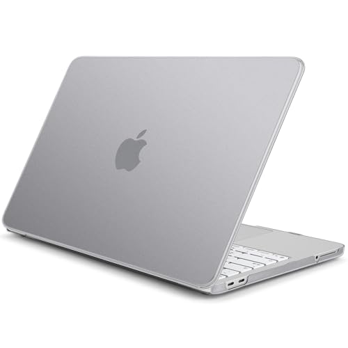 Batianda CrystalMist Case for MacBook Neo 13 Inch 2026, Frosted Grey | 4-in-1 Bundle Official Color Matched, Frosted Translucent Shell, Anti-Fingerprint Matte Finish, Slim Lightweight Protection - color: Matte Grey