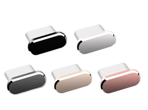 USB Cover Cap 30Pcs USB C Port Plugs - Anti Dust Covers for Type-C Charging Ports - Dustproof Caps for Mobile Devices(Black) - color: Black