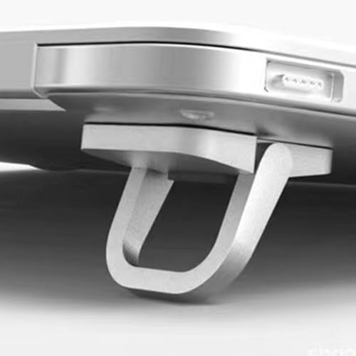 Laptop Desk Stand Multipurpose Compact Folding | Small for Home, Company, Travel, Desk - Foldable Notebook Stand, Multipurpose Portable Desk Riser, Travel Compact Foldable - size: Single gear silver