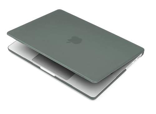 UESWILL Compatible with MacBook Pro 14 inch Case 2026-2021 Release with M5 M4 M3 M2 M1 Pro Max chip & Touch ID, Laptop Matte Hard Shell Protective Cover, Midnight Green - color: Midnight Green, size: MacBook Pro 14" (M1 M2 M3 M4 M5)