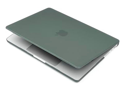 UESWILL Compatible with MacBook Pro 14 inch Case 2026-2021 Release with M5 M4 M3 M2 M1 Pro Max chip & Touch ID, Laptop Matte Hard Shell Protective Cover, Midnight Green - color: Midnight Green, size: MacBook Pro 14" (M1 M2 M3 M4 M5)