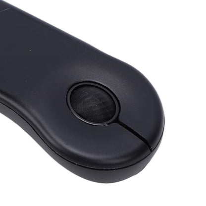 Bewinner Wireless Presenter Remote, Rechargeable Bluetooth Presentation Clicker with 2.4G USB Receiver for PC Laptop Meetings Teaching (Black) - color: Black