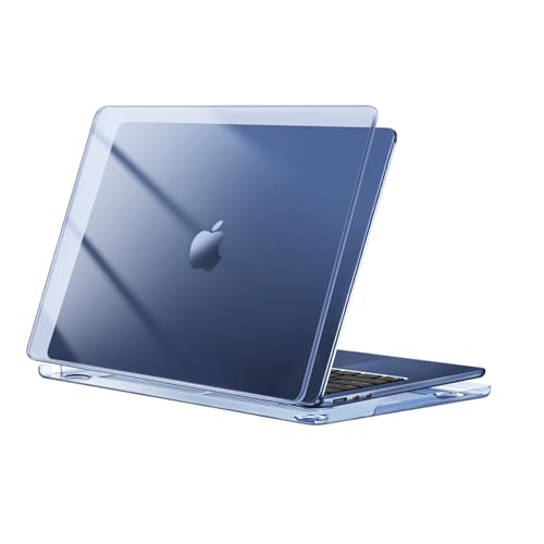 MOSISO Compatible with MacBook Air 13 inch Case M5 2026 M4 M3 M2 2025-2022 | A3449 A3240 A3113 A2681, Scratches-Resistant Protective Hard Shell for MacBook Air 13.6 inch Case, Crystal Midnight - color: Crystal Midnight
