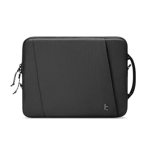 tomtoc Slim & 360° Protective Tablet Sleeve for 13-inch iPad Air & iPad Pro M5/M4/M3 2026-2025, Water-Resistant Case with CornerArmor - color: Black, size: 13-inch for iPad Air/Pro