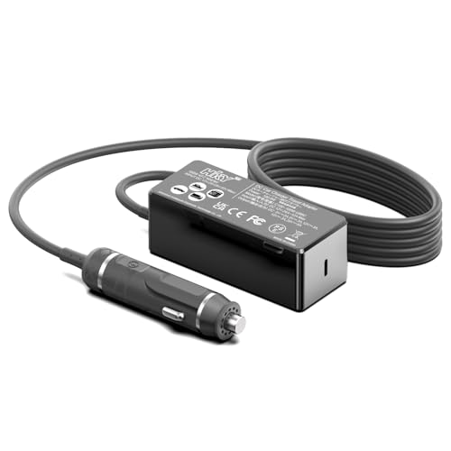 140W 135W 130W 100W 95W 90W USB-C Laptop Car Charger PD3.1 12V-24V DC Adapter for MacBook Pro 16" /MacBook Air,Dell XPS/Latitude/Precision/Chromebook,Lenovo,HP,Asus,Toshiba/Steam Deck/Tablet/Phone