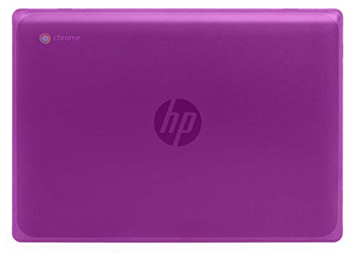 mCover 11.6-inch HP Chromebook 11 G8EE / 11MK G9EE Series Laptop Case, Purple, Clip-On, Unisex - color: Purple