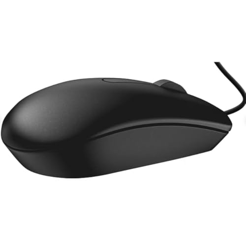 Dell Wired Mouse MS116, Black - color: Black