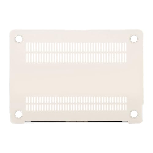 MOSISO Compatible with MacBook 12 inch Case A1534,2017-2015, Beige | Protective Scratch-Resistant Plastic Hard Shell Case & Keyboard Cover Skin - color: Beige