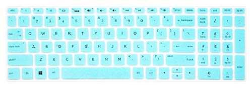 Keyboard Skin Compatible 2018 Flagship HP Pavilion 15, HP Pavilion X360 15-br075nr, HP Envy x360 15m-bp 15m-bq, HP Pavilion 15-BS 15-CC/CB/CD 15-DA, 17.3" HP Envy 17M 17-BS 17-BW Series - Mint Green - color: Mint Green