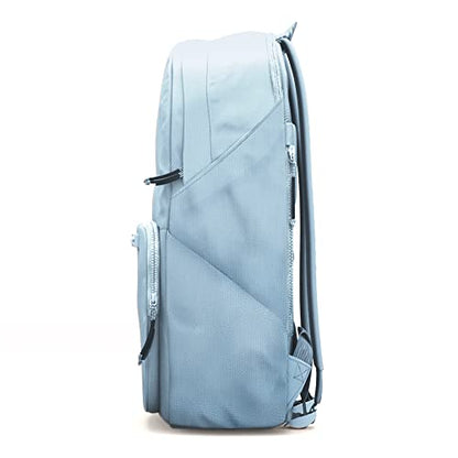 BREVITE The Backpack- Casual daypack backpacks for every function. Compact but spacious 18L aesthetic traveling backpack with laptop compartment. (Misty Blue) - color: Sky Blue