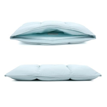 Puffy Laptop Sleeve 13 Inch 14 inch, Sky Blue | Pillow Shape Laptop Sleeve, Compatible MacBook Pro 13inch 14 Inch M4 M5 Pro/Max, MacBook Air M1 M2 M3 2026, MacBook Neo - color: Sky Blue, size: For 13"-14" MBA/MAP M4 M3 M2 M1
