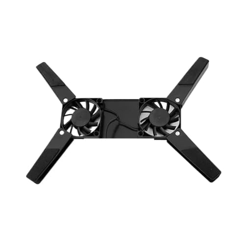 Portable Folded Laptop Cooling Stand with 2 Heatsinks, Suitable for 7-15 Inch Notebooks,
