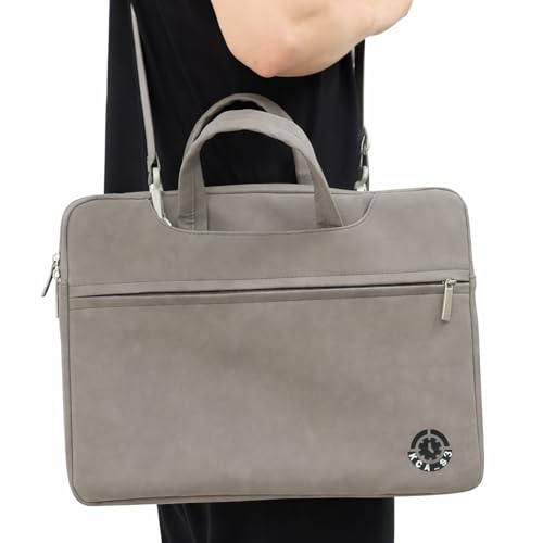Dark Grey Sleeve Case Handle 13-14 Inch ONLY MacBook Air 13 M1 M2 M3 Surface Pro 7 8 9 Type Cover HP Pavilion x360 Acer Swift 3 5 Samsung Galaxy Book2 Book3 Waterproof Women Students School - color: Dark Grey, size: Small-Med 13-14 Inches