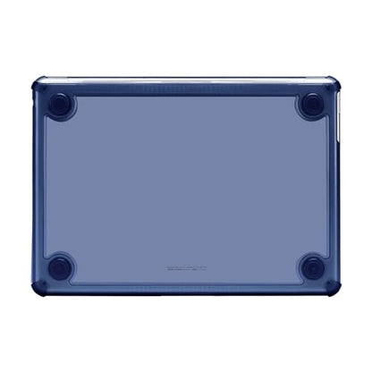 MOSISO Compatible with MacBook Air 13 inch Case M5 2026 M4 M3 M2 2025-2022 | A3449 A3240 A3113 A2681, 3 in 1 Kit Crack-Resistant Heavy Duty Protective Hard Shell Case Cover with TPU Bumper, Navy Blue - color: Navy Blue
