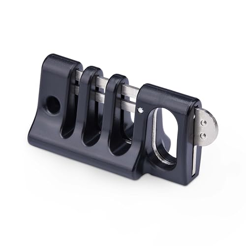 StarTech Peripheral Cable Anchor Lock, TAA (Cable-Organizer-Lock) | Use with Laptop Security Cable, Secure Keyboard/Mouse, Cable Trap with Metal Plate - style: Cable Organizer Lock