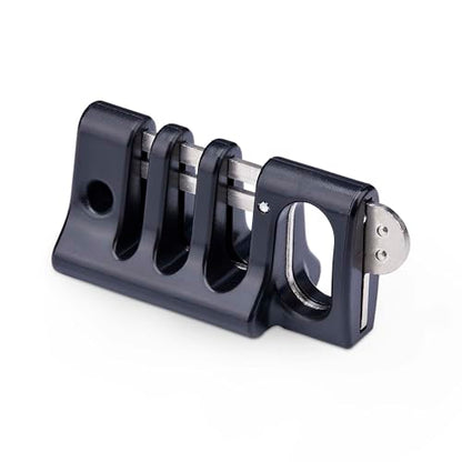 StarTech Peripheral Cable Anchor Lock, TAA (Cable-Organizer-Lock) | Use with Laptop Security Cable, Secure Keyboard/Mouse, Cable Trap with Metal Plate - style: Cable Organizer Lock