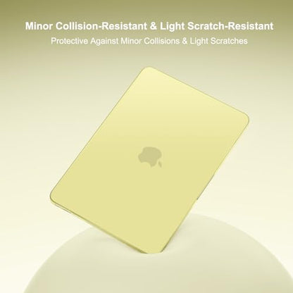 MOSISO Compatible with MacBook Neo Case 13 inch 2026 A3404 A18 Pro Chip | Scratch-Resistant Ultra-thin Protective Hard Shell Case Cover, Citrus - color: Citrus