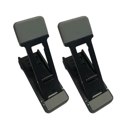 2Pcs Foldable Laptop Stand Portable Notebook Holder Adjustable Cooling Bracket For Laptop Tablet Ergonomic Laptop Tablet Stand - color: Black