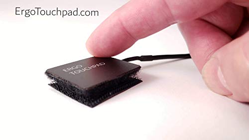 Mini USB Computer Touchpad, Trackpad, Mouse, Wired, 1.1 x 1.3 inches Ergo Touchpad ETP001MTPUSB