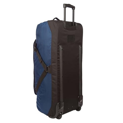 Eddie Bauer Traverse Luggage | Roller Wheels | Telescoping Handle | Travel | Vacation | Ripstop Nylon - Medium Indigo, 31" - color: Medium Indigo, size: 31"