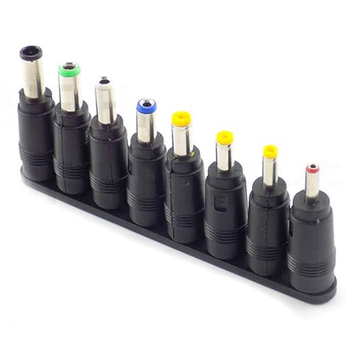 Multifunctional Power Adapter Set Including 8pcs/10pcs Connectors Conversion Adapters for Laptops Notebook Laptop Adapter - color: 8 piece set A