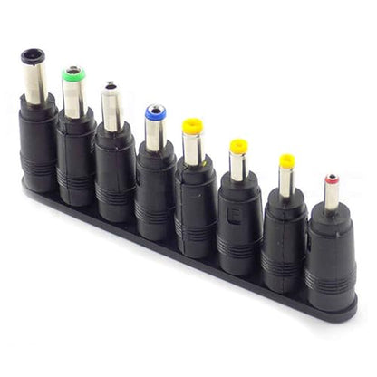 8 Pcs/10 Pcs Power Adapter Tips Converter Connector Laptop Adapter to Enhance Laptop Connection - color: Set of 8 A