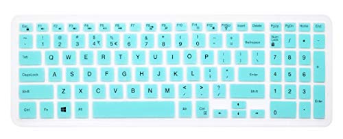 Keyboard Skin Compatible for 15.6" Dell Inspiron 15 3000 5000 7000 Series; 15.6 inch Dell G3 G5 G7 Series; 17.3" Dell Inspiron 17 5000 Series; 17.3" Dell G3 Series (with Numeric Keypad) Mint Green - color: Mint Green