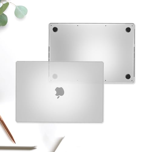 ProCase Slim case for MacBook Pro 16 Inch -Crystal | Translucent Hard Shell Shockproof Cover for 2026 2025-2021 MacBook Pro M5 M4 M3 M2 M1 Pro/Max - color: Crystal