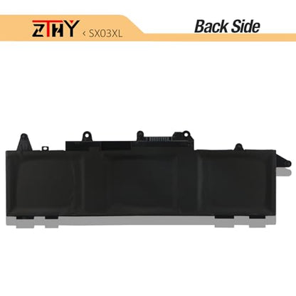 45Wh SX03XL Laptop Battery Replacement for HP ProBook X360 435 G7 G8 G10 | 1F3G6EA 1F3G9EA 1Q2W3ES 1V2Y7PA 1L3L2EA 3S071AV 17G35UT 3A5N2EA SX03045XL L77689-2B1 L77689-2B2 L78125-005 L78125-006 11.4V - size: 10.35*3.15*0.24 inch SX03XL