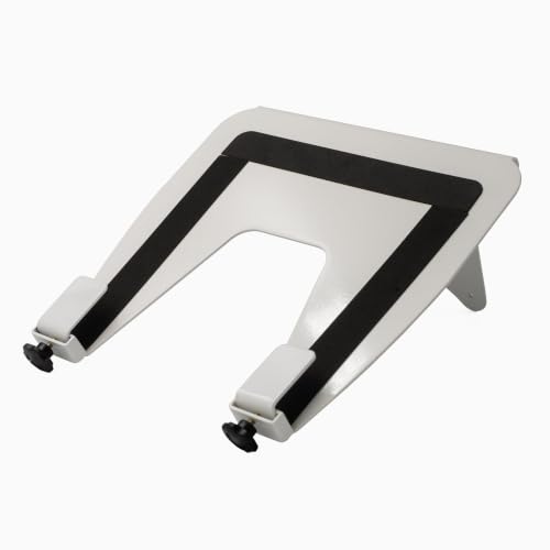 Desky Universal Laptop Mount - Adjustable VESA-Compatible Holder - White - color: White