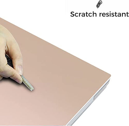 Laptop Skin Sticker Decal 15-15.6 Inches, Universal Reusable Vinyl Sticker for 12.1 13 13.3 14 15.4 Inches Netbook/Notebook PC, Waterproof & Scratch-Resistant (Light Camel) - color: Light Camel