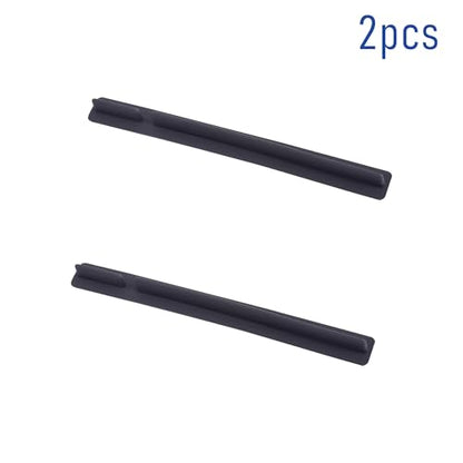 2 PCS PCI Port Anti-dust Plugs, Silicone Covers Caps Stoppers, Port Protector for End Computer Digital Socket Printer,3.23 x 0.31 x 0.24 (LxWxH) - size: PCI/Black/2 PCS