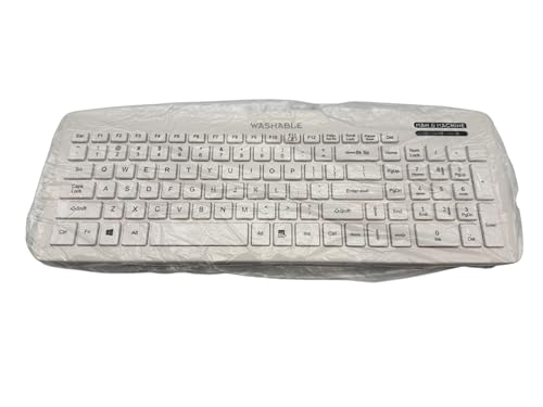 MAN & Machine Coolcap Plastic Keyboard Cover | Elastic Edging, Securely Fit Standard Design