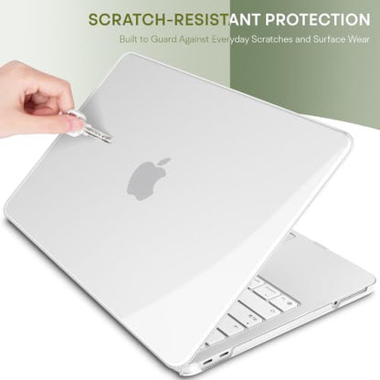 May Chen for MacBook Neo 13 inch Liquid Retina Display ((2026 Release A3404), Slim & Lightweight Protective Case with Screen Protector&Keyboard Cover&Dust Plug, Crystal Clear - color: Crystal Clear