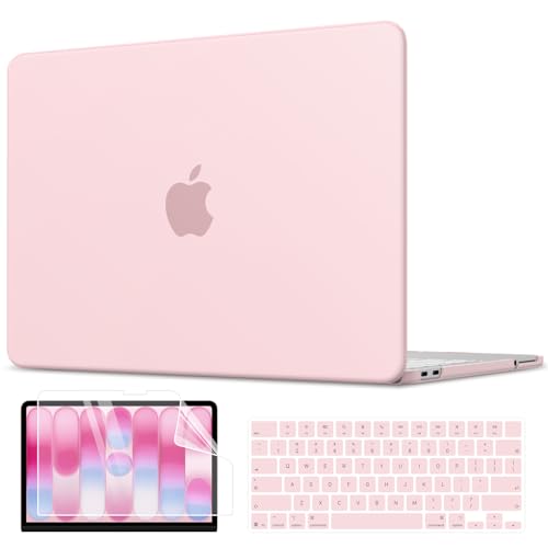 AKIT for MacBook Neo 13 Inch Case 2026 Model A3404, Baby Pink | Anti-Scratch Protective Matte Hard Shell, 2 Keyboard Covers, Screen Protector - color: Baby Pink