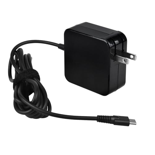 12V USB-C AC/DC Adapter Compatible with Chuwi FreeBook CWI557 13.5" 2-in-1 Touchscreen Laptop Tablet Computer PC 12VDC DC12V 12volt 12.0 Volts USB Type-C Power Supply Cord Charger Cable Black