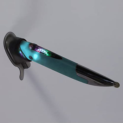Wireless Pen Mouse, Rechargeable 2.4G Dual Mode Handwriting Stylus with Touch Head for PC Laptop iOS (Blue) - color: Blue