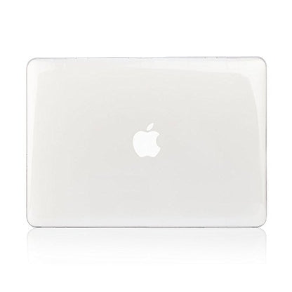 RUBAN Case Compatible with MacBook Pro 13 inch 2015 2014 2013 2012 (A1502 & A1425 Models), Plastic Hard Shell Case & Keyboard Cover for Old Version MacBook Pro Retina 13 Inch, Clear - color: Crystal Clear